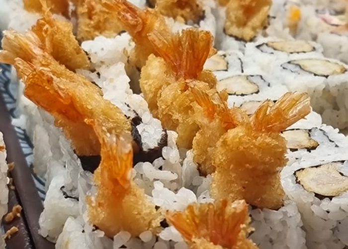 Slide 12 - Tempura roll de langostinos